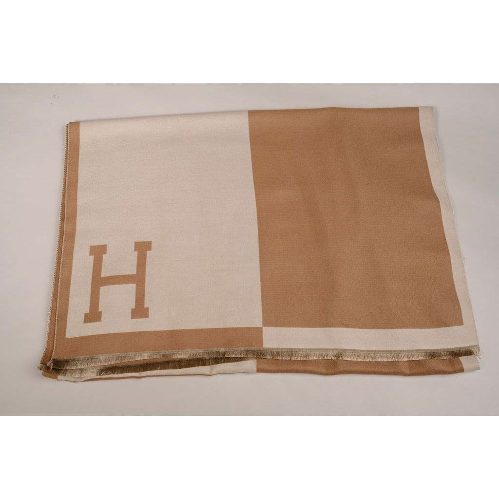 HERMES Scarf Letter H Shawl designer hermes scarf