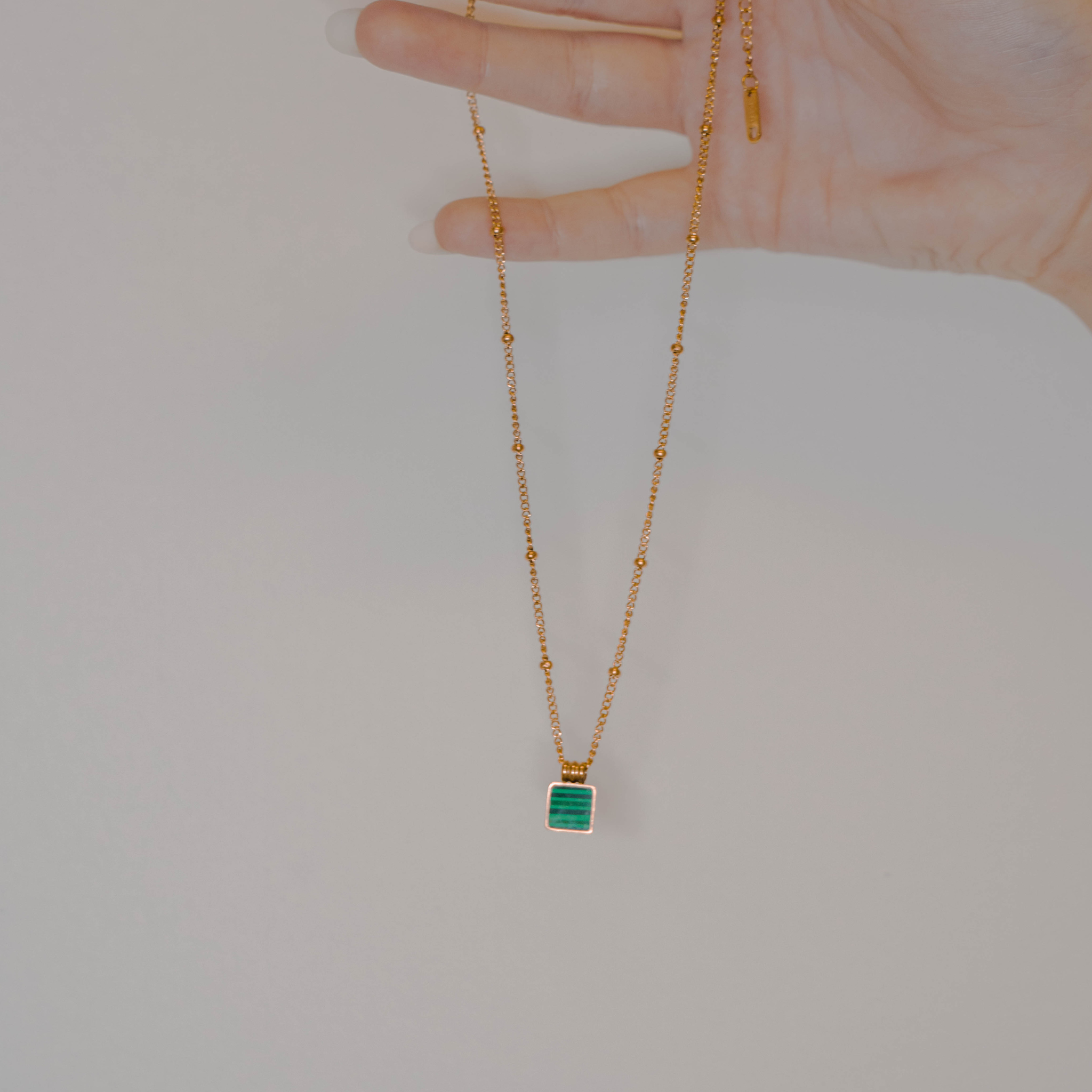 Emerald Serenity Necklace