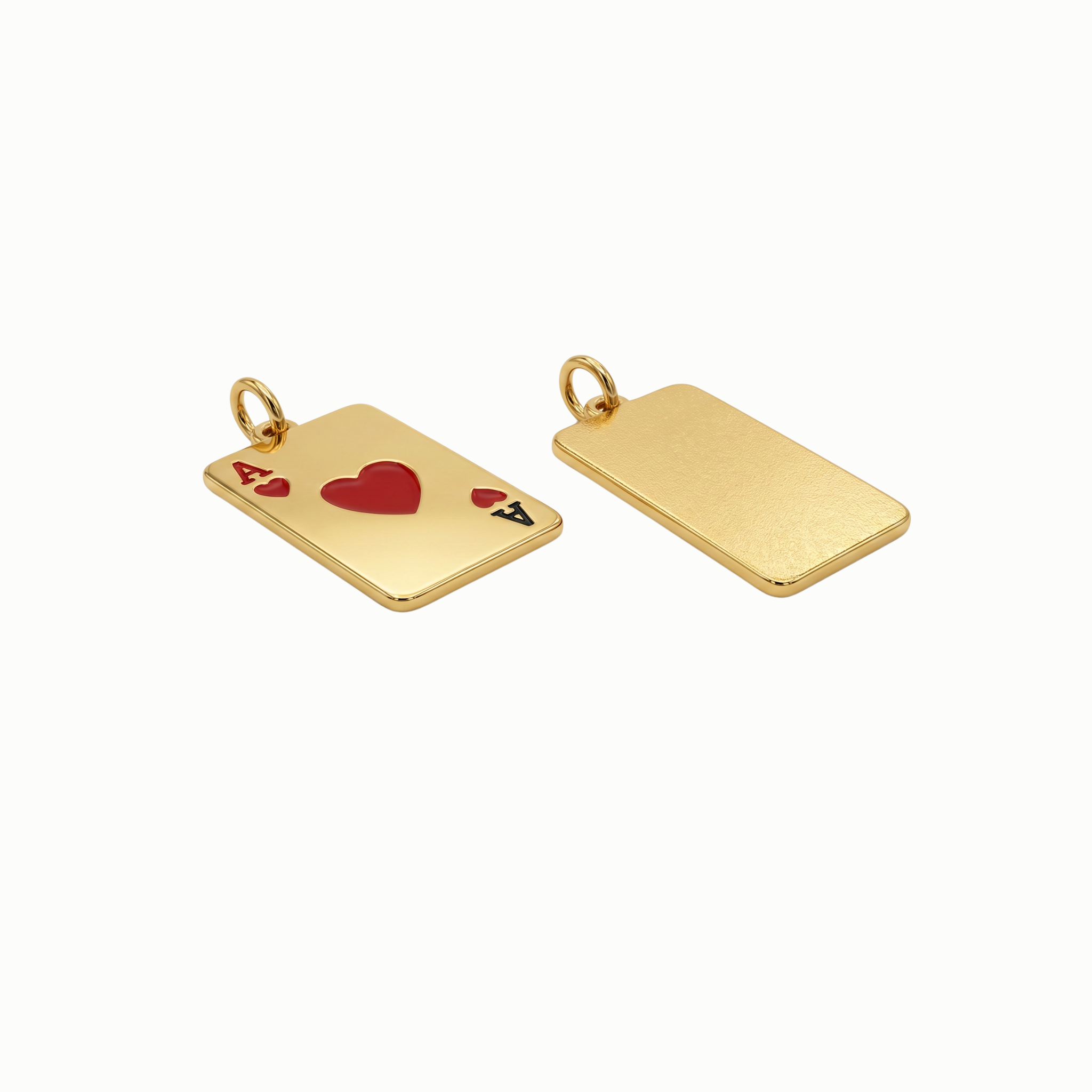 Ace of Hearts Charm