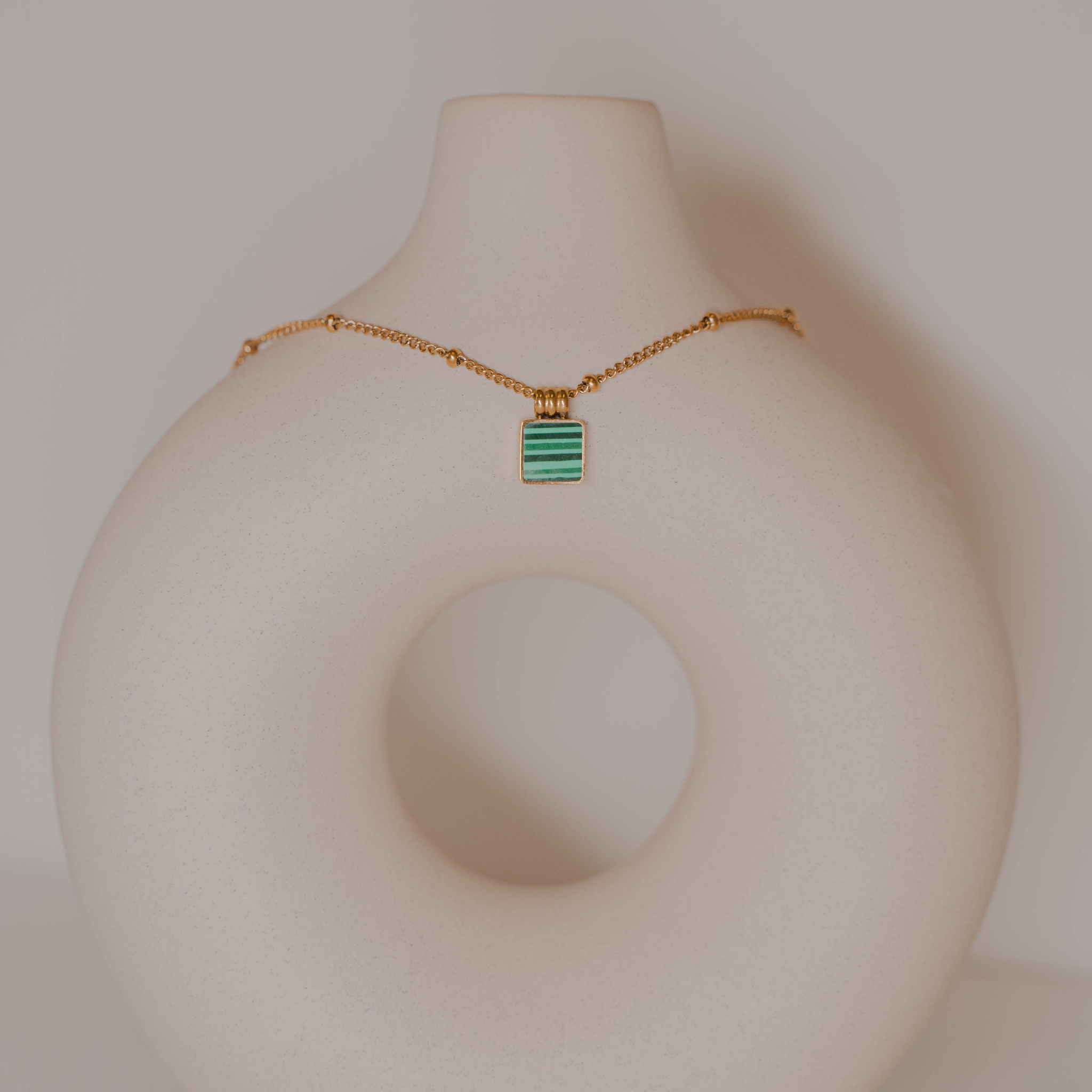 Emerald Serenity Necklace