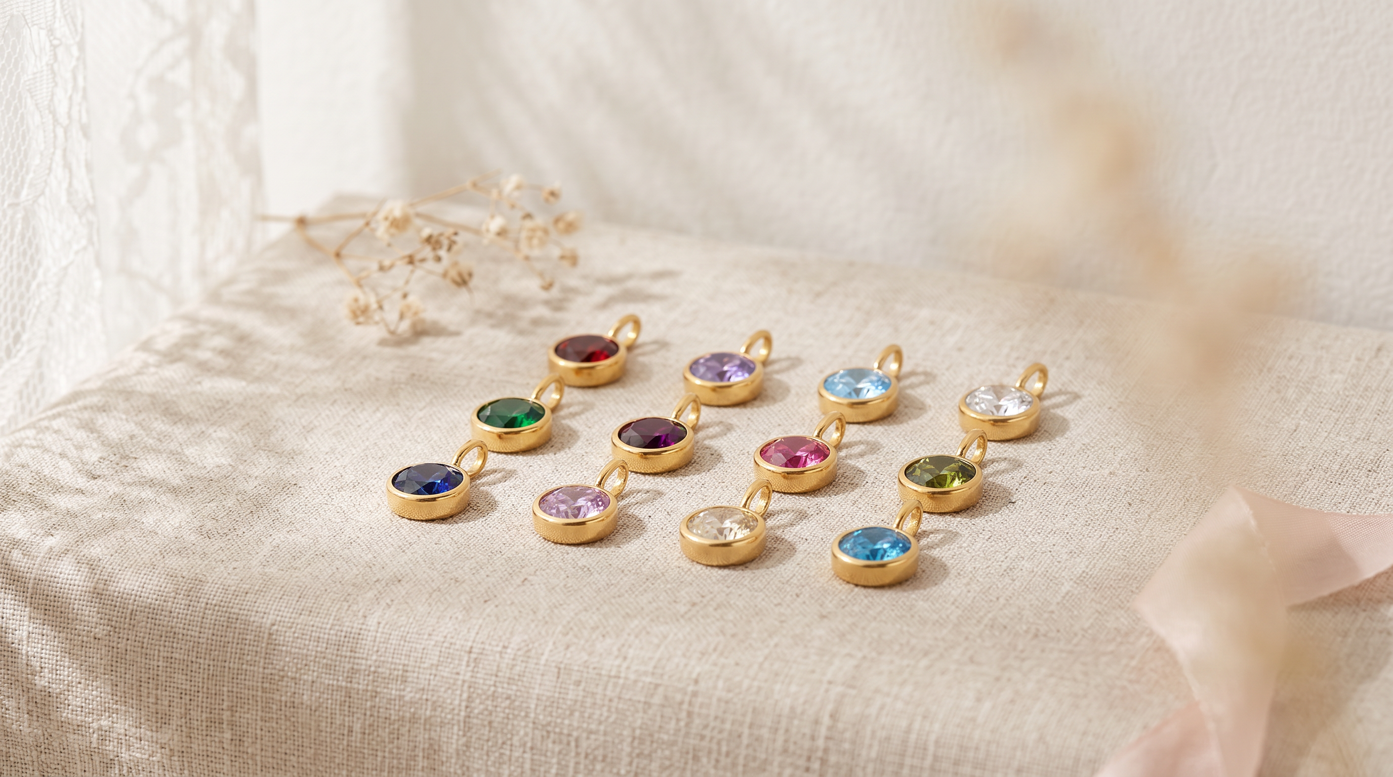 Birthstone Charm